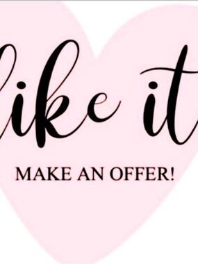 Reasonable offers welcomed.